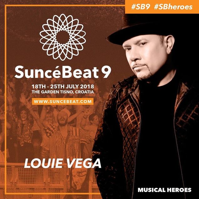 Next in  Musical Heroes Series THE Louie Vega who really needs no intro.... an epic musical career spanning over 35 years and a part of  Southport family for over 20, we’re over the moon to welcome the legendary Little Louie Vega once more to our beautiful party in the Croatian sun 💃🏼🕺🏿😎😎

Part of  second wave lineup, Louie you are our HERO!! #SBheroes #2018 #croatia xx 
Source www.suncebeat com

Make Villa Roza Murter your base to attend this incredible event.Book Your stay in time.
